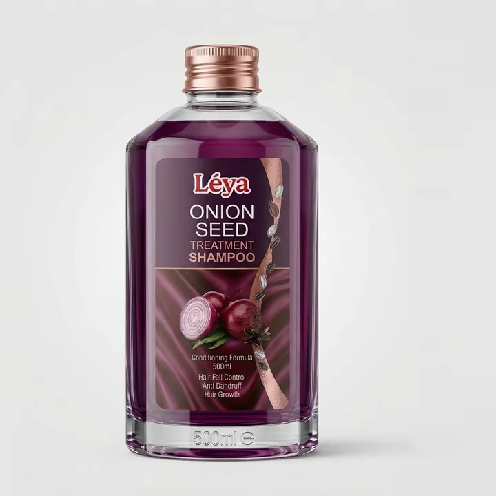 Léya Onion Seed Treatment Shampoo 500 ml bottle